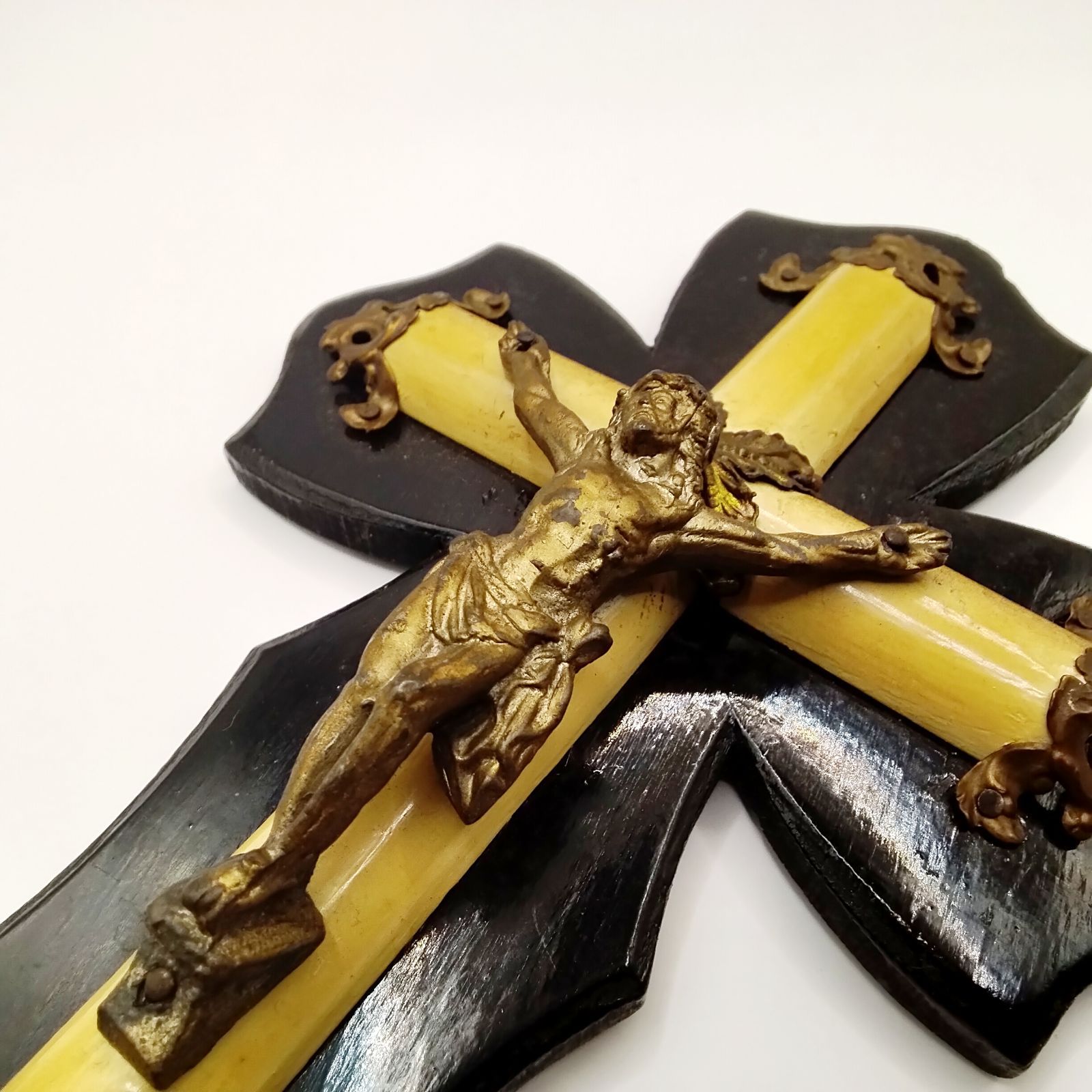 フランス アンティーク 磔刑像 十字架 1800年代 19世紀 キリスト教