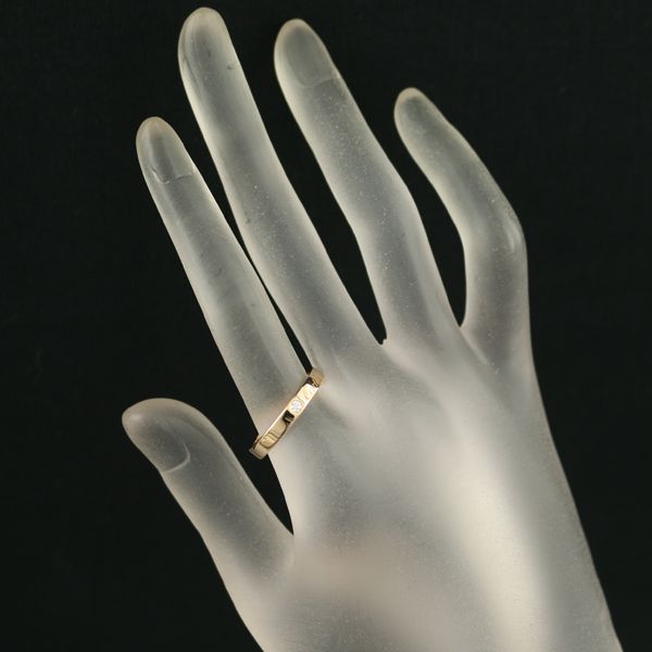 カルティエ リング ダイヤ ダイヤモンド Cドゥ エングレーブド