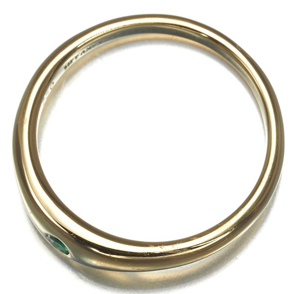 ☆専用です☆ティファニーリング10号 ティファニー リング エメラルド 10号 K18YG #180520 - メルカリ