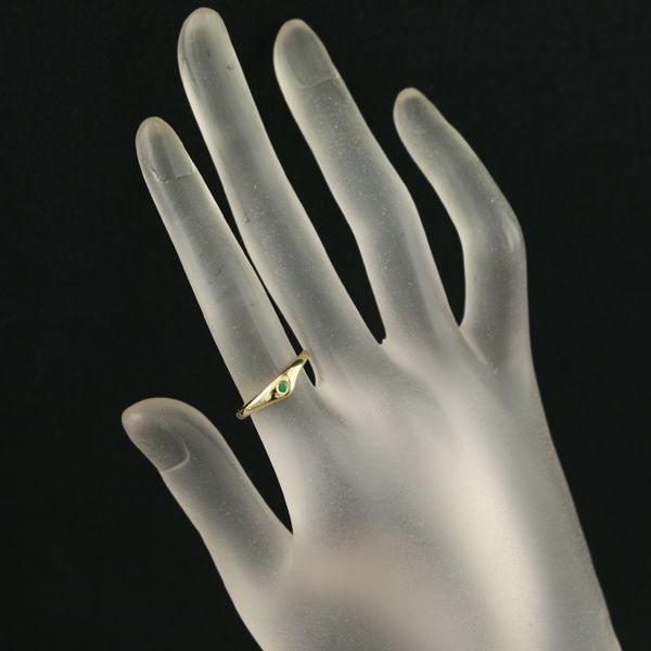 ティファニー　フォーエバー リング　ヴィンテージ　エメラルド　ダイヤ　K18YG 楽天市場】ティファニー Tiffany & Co. リング K18YG ヴィンテージ