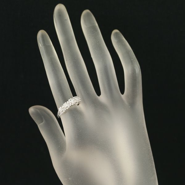 ダイヤ ダイヤモンド 0.40ct パヴェ リング K18WG #178102 - メルカリ 