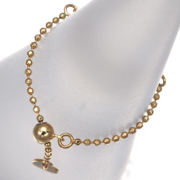 フラワー コンビ フリーサイズ リング K 18 YG WG 180173