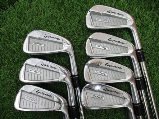 テーラーメイド Taylor Made P 760 8 S アイアンセット IR Dynamic G フレックスS メンズ 男性用 右利き 右用 Dランク ゴルフクラブ