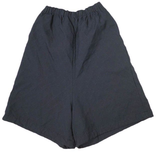 COMME des GARCONS COMME des GARCONS コムデギャルソン コムデギャルソン 14AW ポリエステル縮絨 キルティングサルエルパンツ RN-S029 S NAVY コムコム ポリ縮 ペンギン 中綿 イージー ショーツ