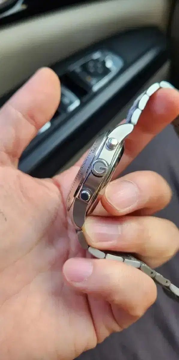  グッチ タイムレス オートマチック クロノグラフ 時計 ya126213 ストレッチデニム 自動巻き時計 腕時計(アナログ)