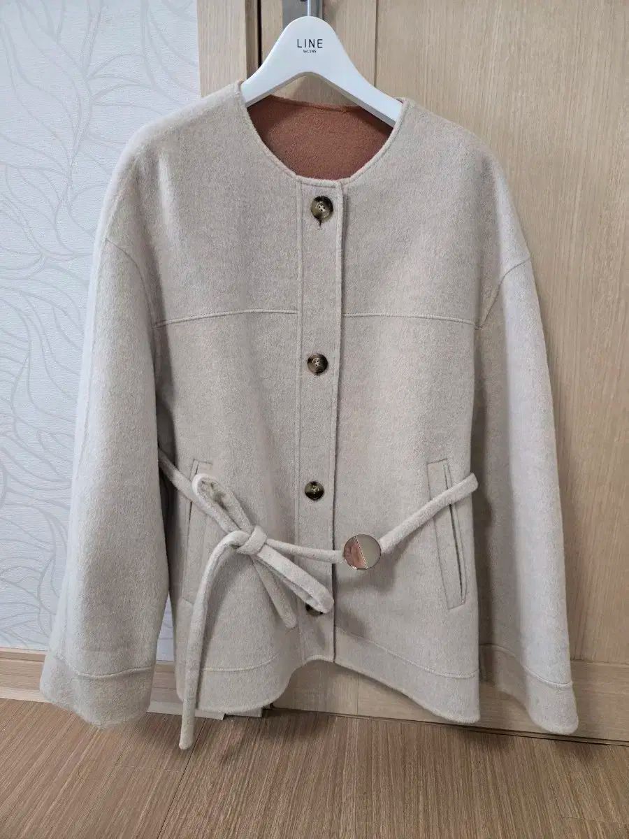 ナイスクラップ カシミアブレンド コート ハーフコート ジャケット