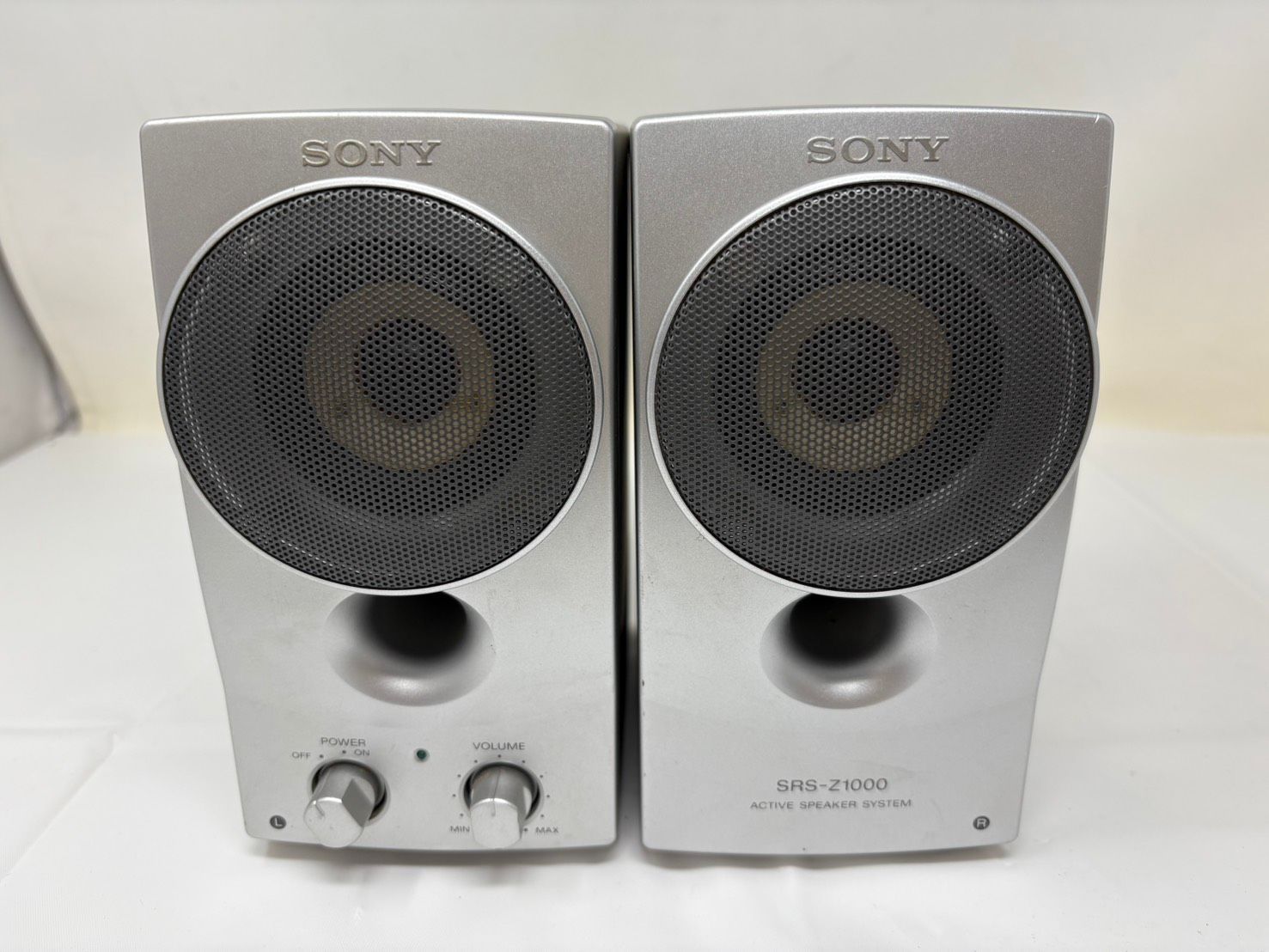 未使用 SONY SRS-Z1000 アクティブスピーカー シルバー Sony SRS-Z1000 アクティブスピーカー シルバー - メルカリ