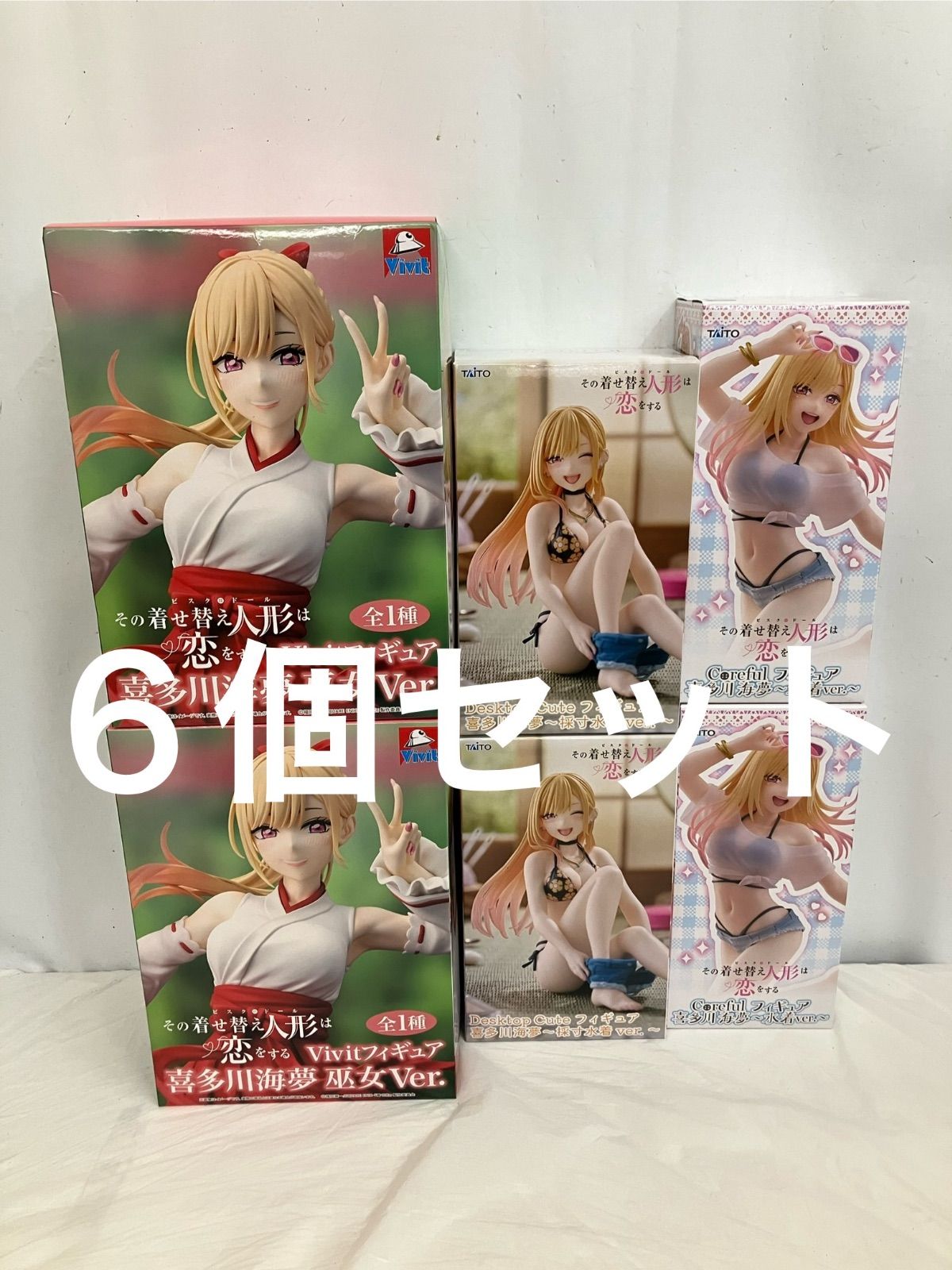 その着せ替え人形は恋をする 喜多川海夢 フィギュア ６個 LFJ578 f107