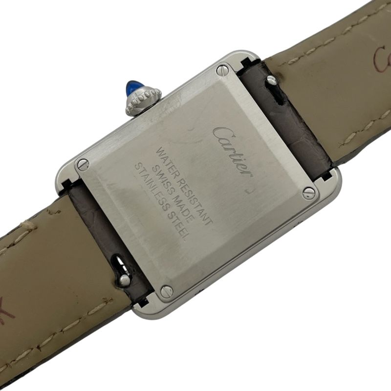 カルティエ Cartier タンクマスト SM ホワイト SS クオーツ レディース 腕時計
