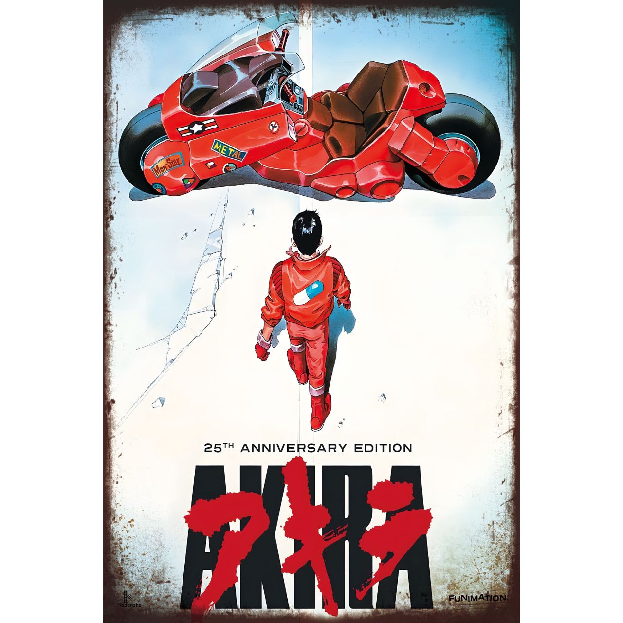 新品 ブリキ看板 AKIRA アキラ 25周年 アニメ 映画 ポスター 金田