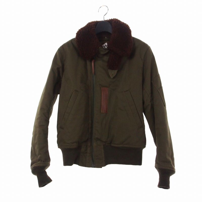 フリーホイーラーズ WHEELERS B-15 フライトジャケット ブルゾン ミリタリーブルゾン 38 オリーブ