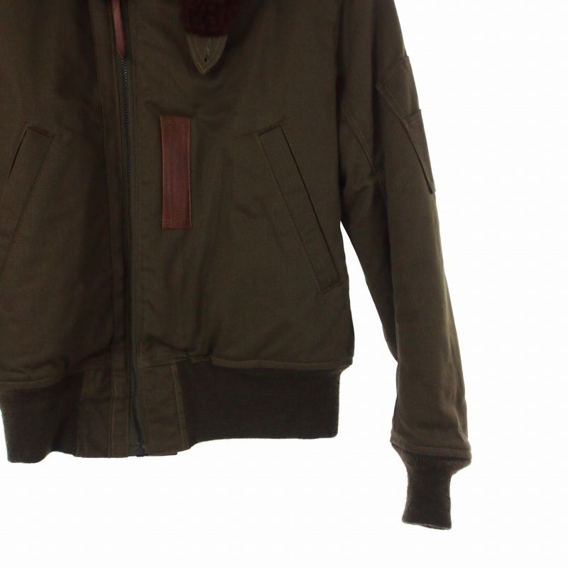 フリーホイーラーズ B 15 フライトジャケット ブルゾン ミリタリーブルゾン 38 オリーブ ジャンパー ブルゾン ジャケット アウター メンズ