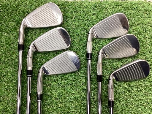 【訳あり特価】テーラーメイド M6 メンズアイアンセット 6本 スチール S アイアン 6本セット M6 #5～9、PW《REAX85 JP スチールシャフト》S