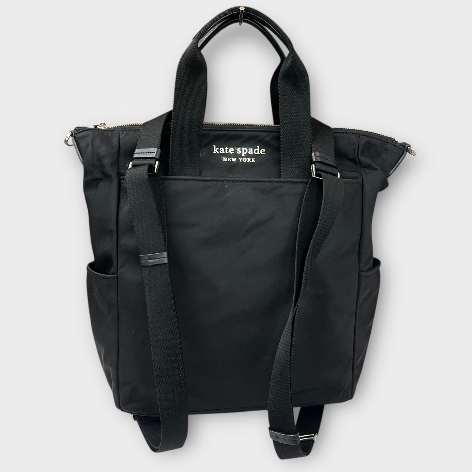 Kate Spade チェルシー コンバーチブル バックパック ケイトスペード KC520 BLK レディース バッグ リュック A4収納 3wayリュック ショルダーバッグ ラップトップケース 斜め掛け