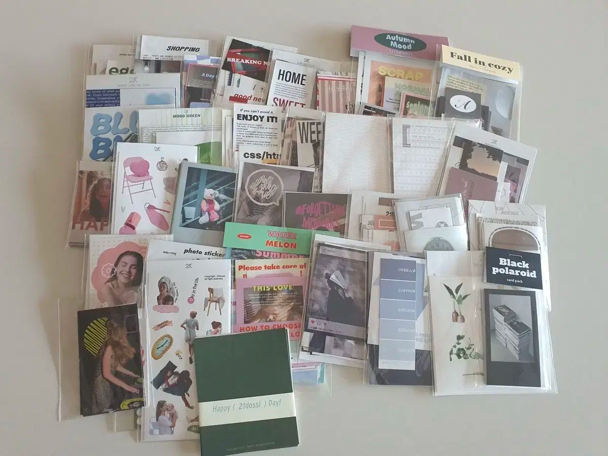 スクラップ ダイアリーデコ ステッカー まとめ