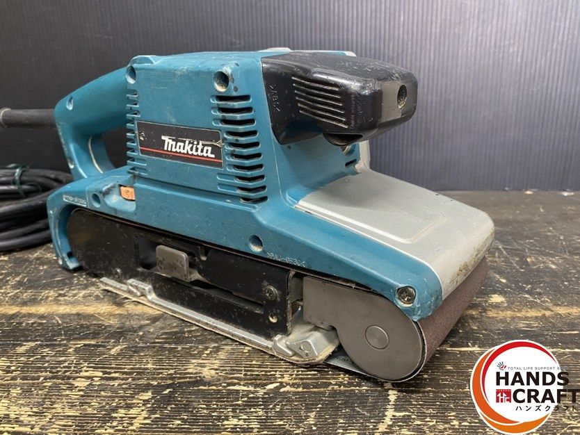 品 makita マキタ 9404 ベルトサンダ ベルトサイズ 100mm×610mm 単相100V 1050W 3.5-7.3m s 本体のみ