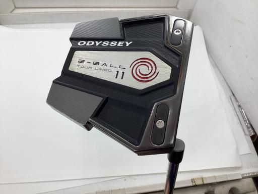 オデッセイ 2-BALL ELEVEN TOUR LINED 34インチ パター PT STROKE LAB RED フレックスその他 メンズ 男性用 右利き 右用 Dランク ゴルフクラブ