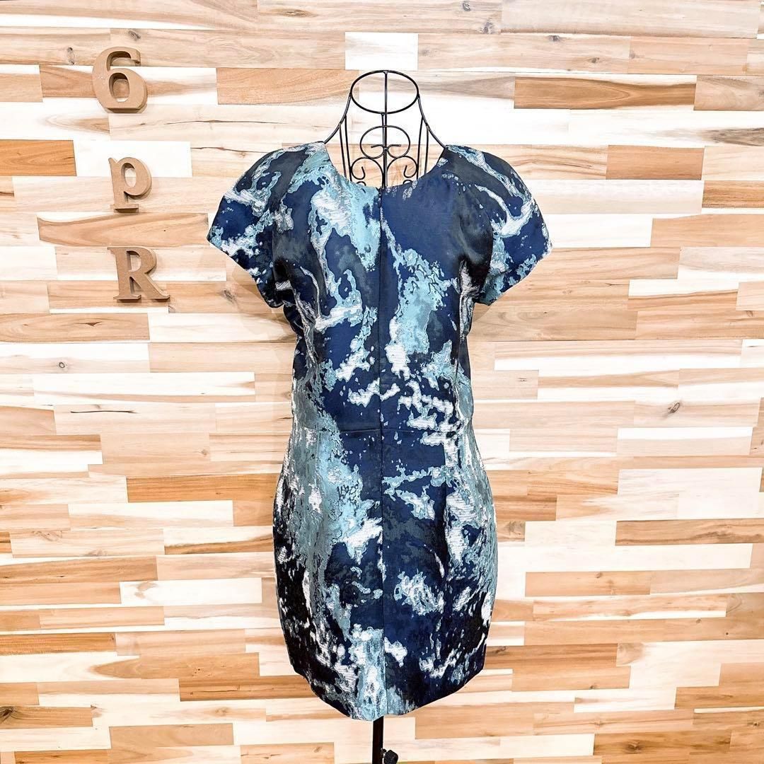 クルーネック ジャガード