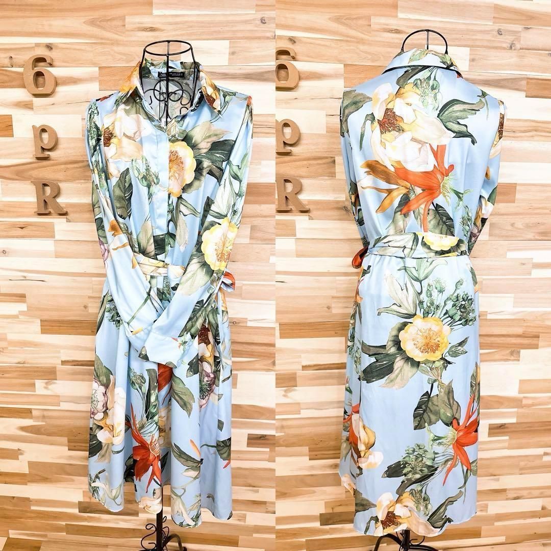 ガニーサックス Gunne Sax 花柄 ワンピース ヴィンテージ ガニー