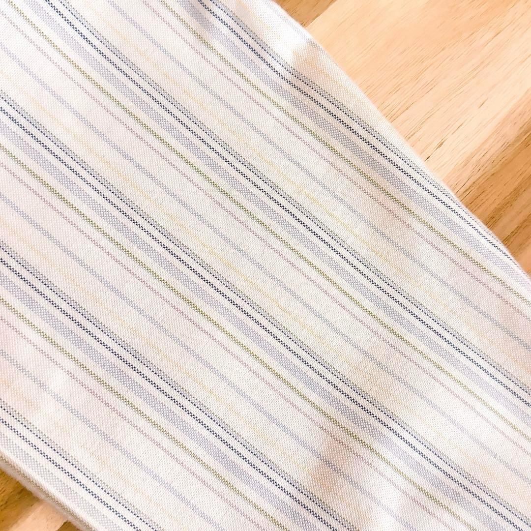 一流の素材、 完璧な品質。 ブルックスブラザーズ マルチ ストライプ シャツ ワンピース 長袖 白 【格安通販】