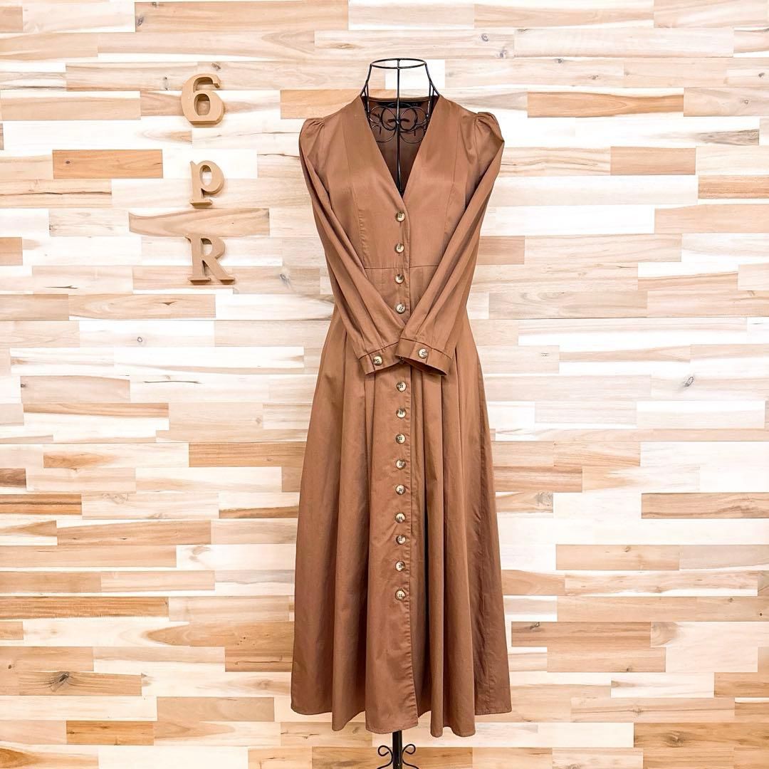 XS茶ブラウン×ベージュ