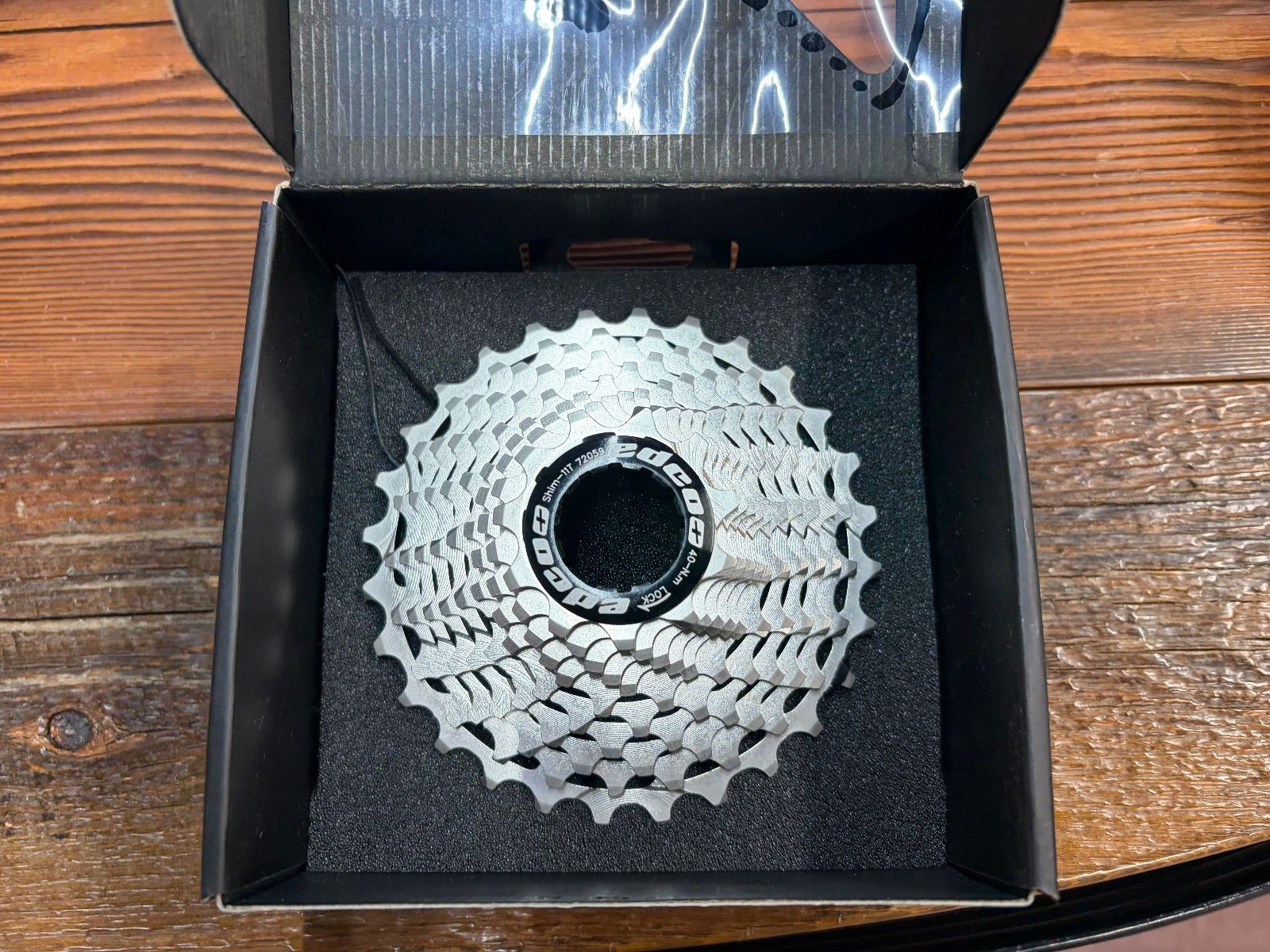 edco エドコ カセットスプロケット SHIMANO 11速 11 28 T ブラック