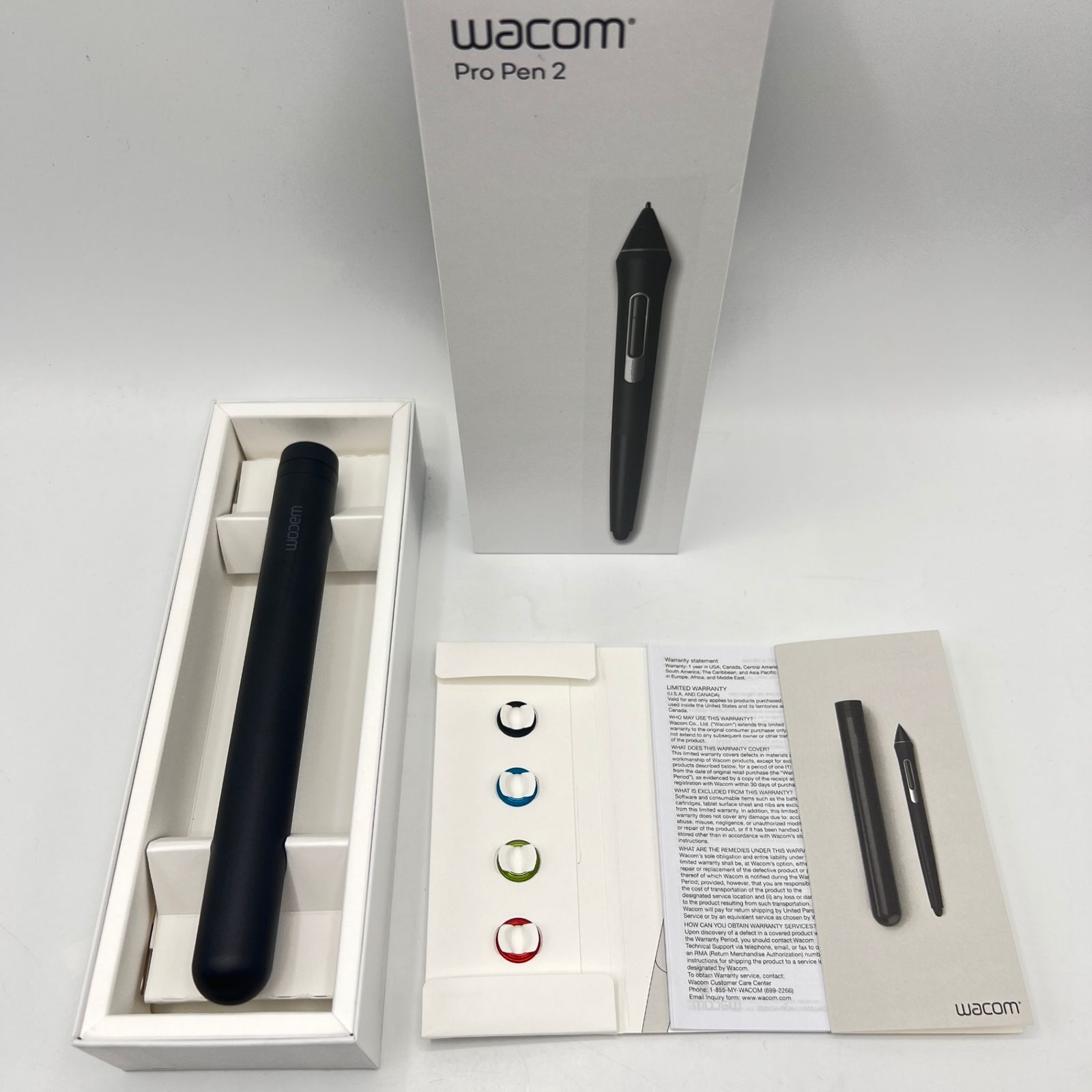 【美品】Wacom Pro Pen 2 KP504E プロペン2 ブラック ペンタブレット 液タブ 板タブ ワコム