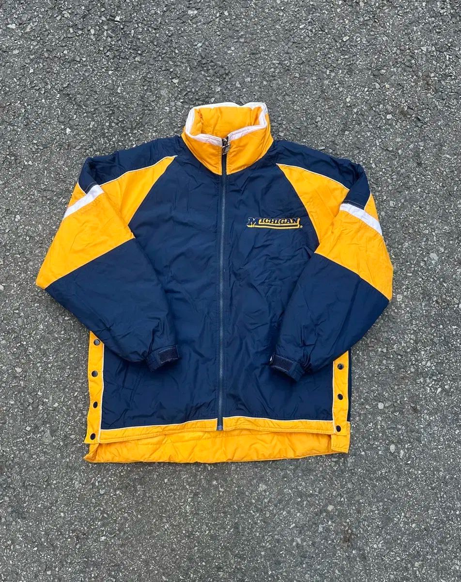 ヴィンテージ 00s ファースト ダウン ミーシガン スクール ジャケット