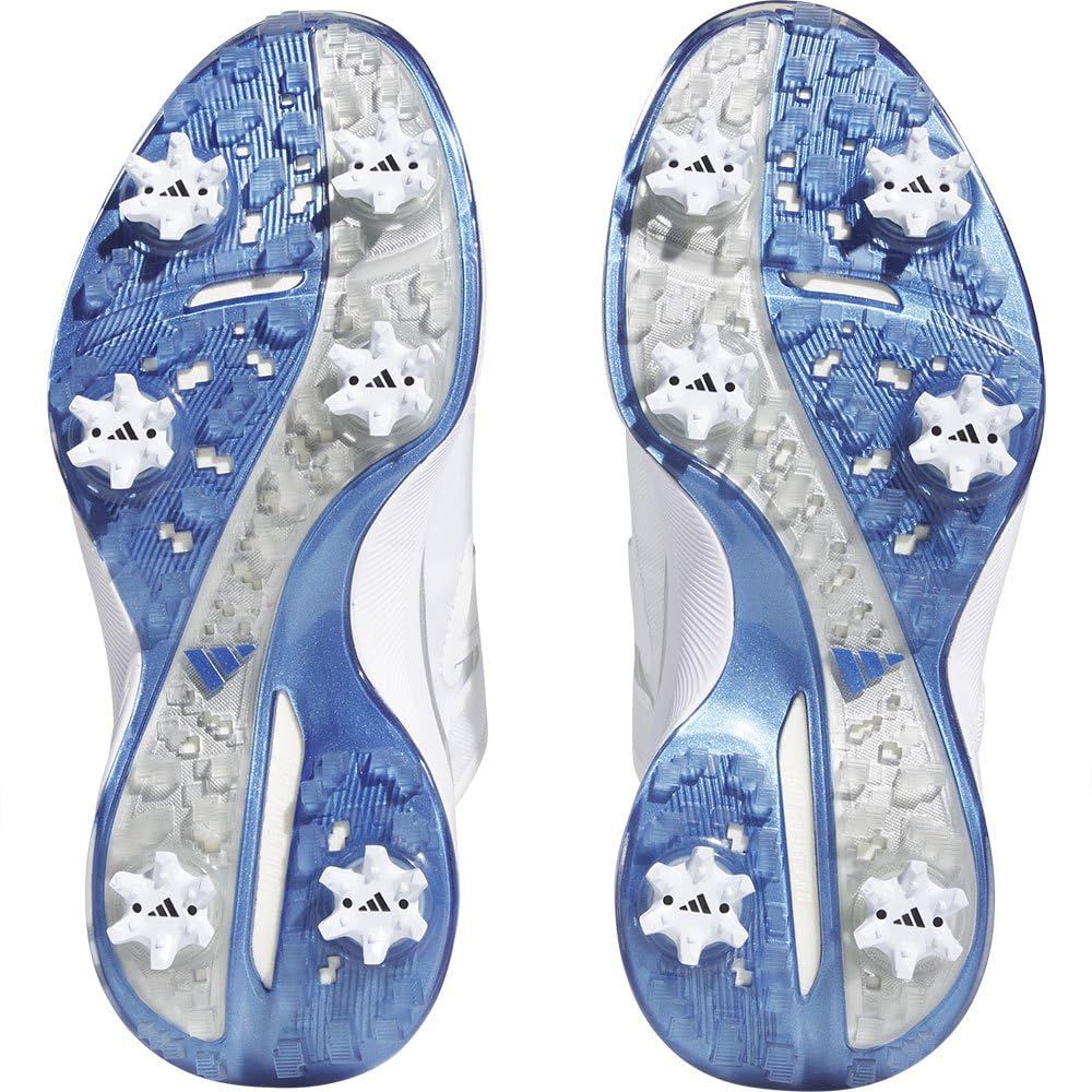 アディダスゴルフ ゴルフシューズ ゼッドジー23 ボア レディース フットウェアホワイト ブルーフュージョンメタリック シルバーメタリック 23.0 cm M