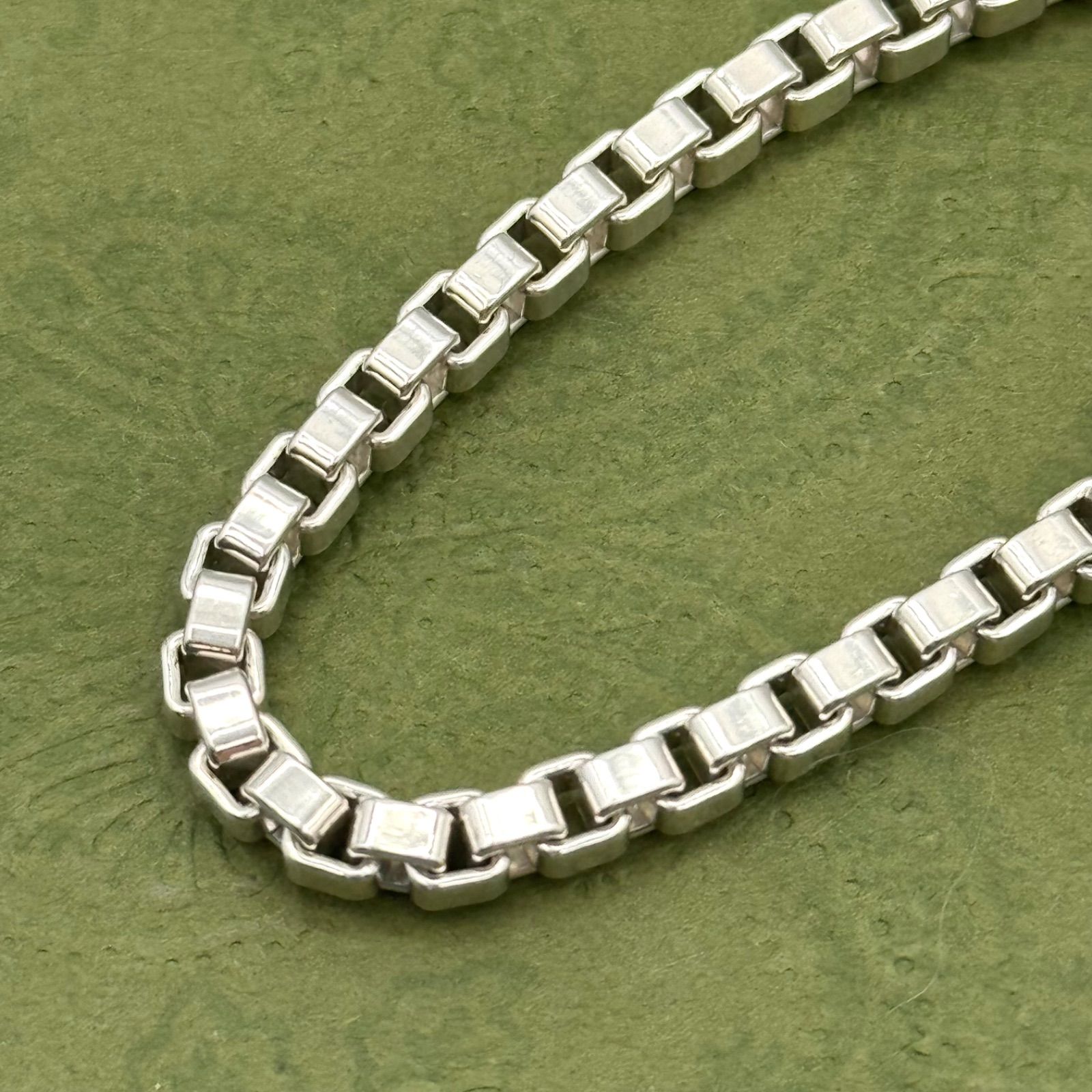 ティファニー ベネチアンチェーン 二重 ダブル 92cm ネックレス 115043