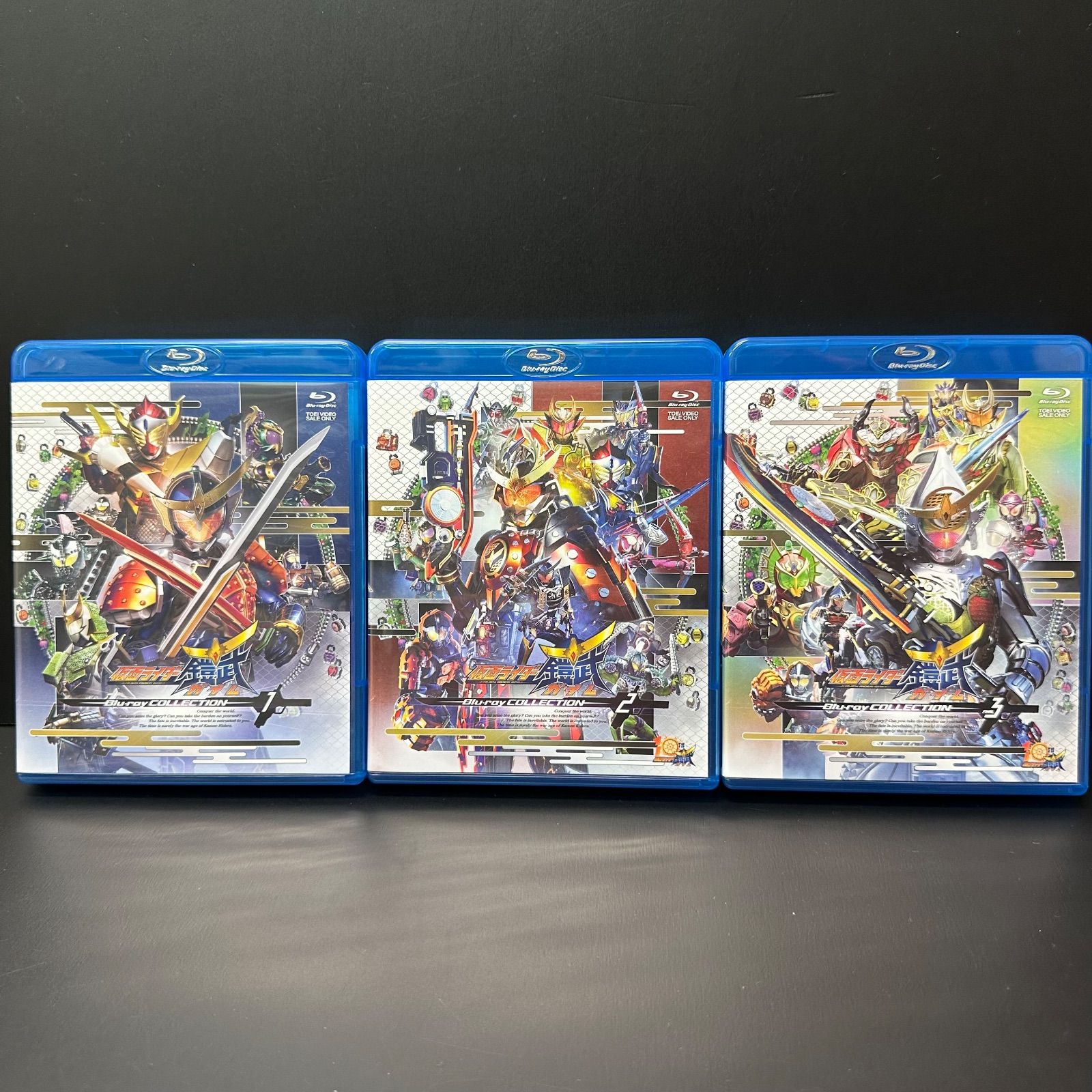 仮面ライダー鎧武 ガイム Blu-ray 1〜3 DVD