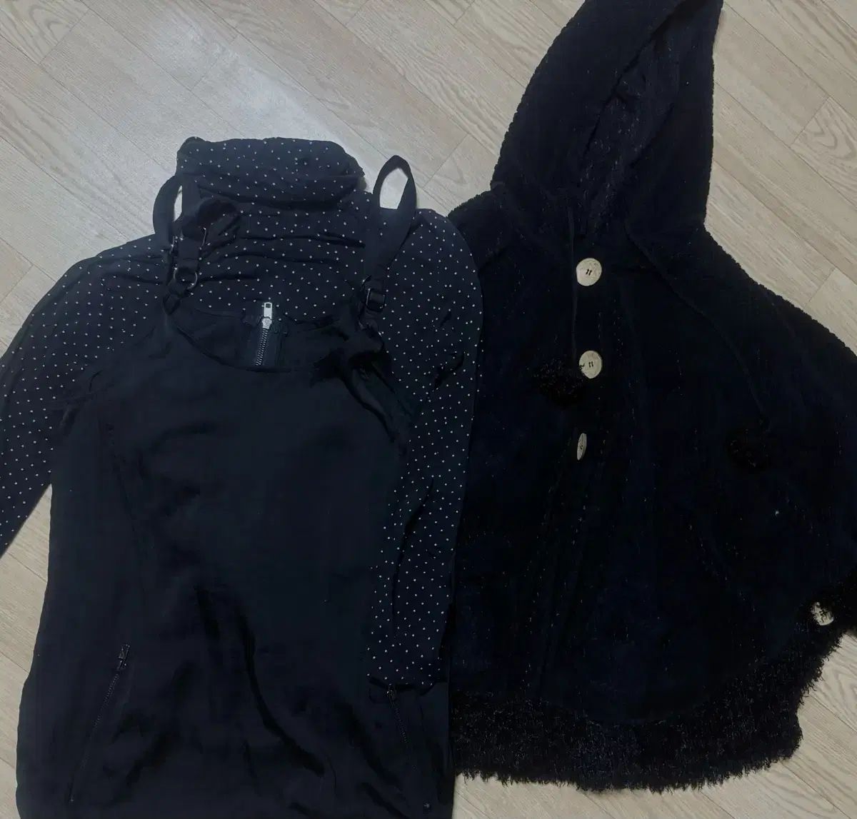 ヴィンテージケープ ウール コーディネートセット