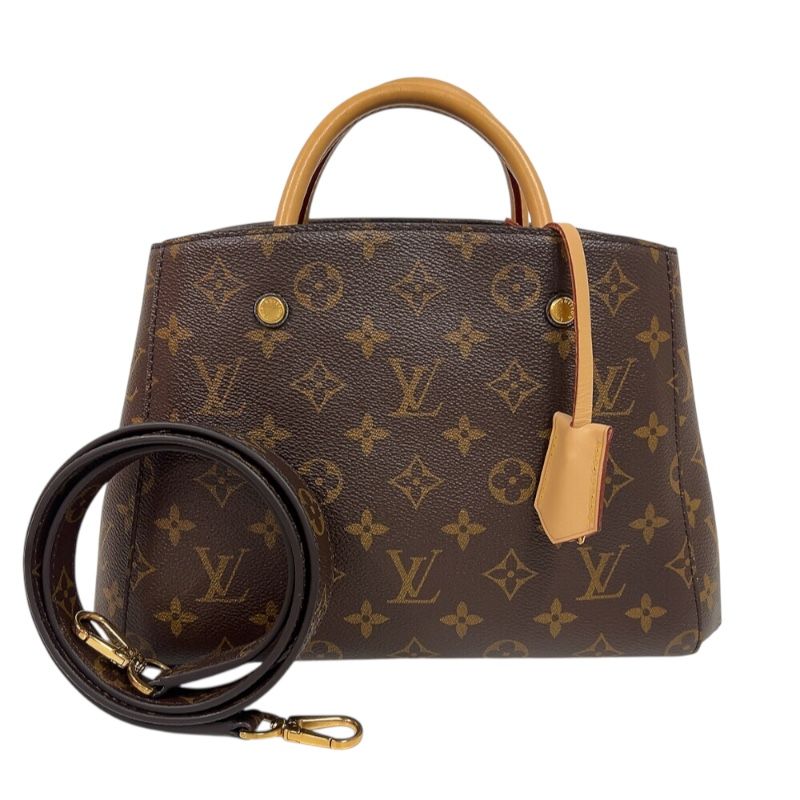 ルイ・ヴィトン LOUIS VUITTON モンテーニュBB M41055 ブラウン