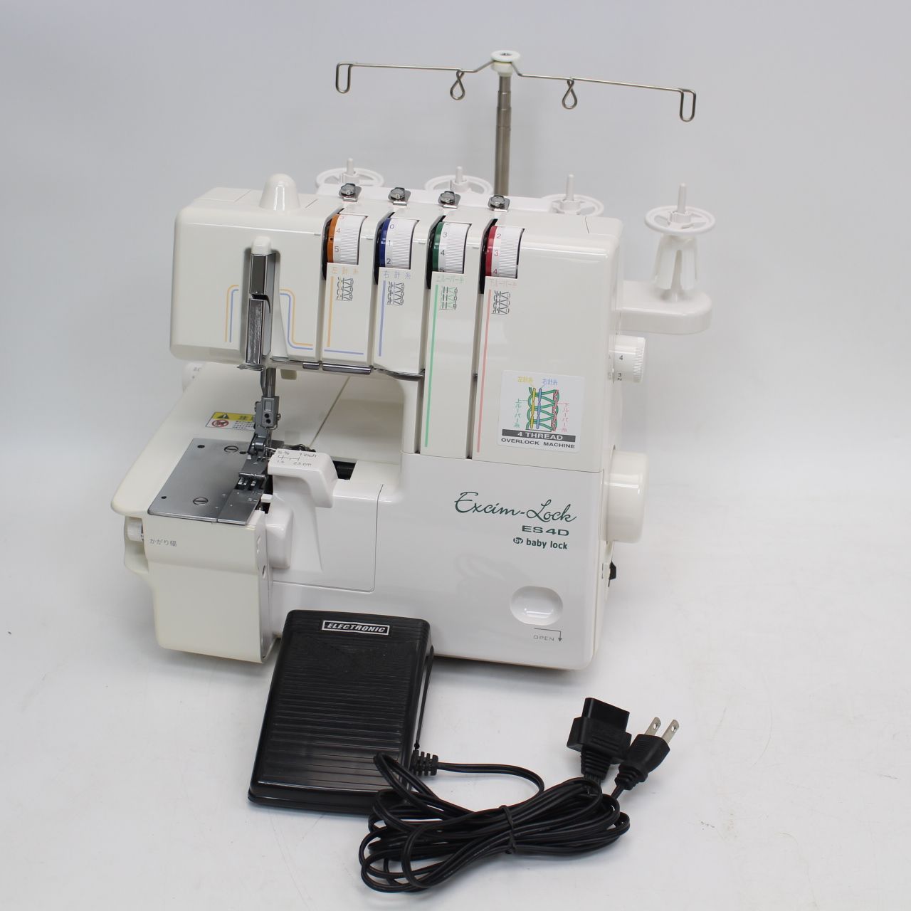 IS 132 baby lock excim rock ES 4 D ロックミシン