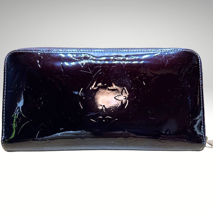美品】LOUIS VUITTON ルイヴィトン モノグラム ヴェルニ ジッピー