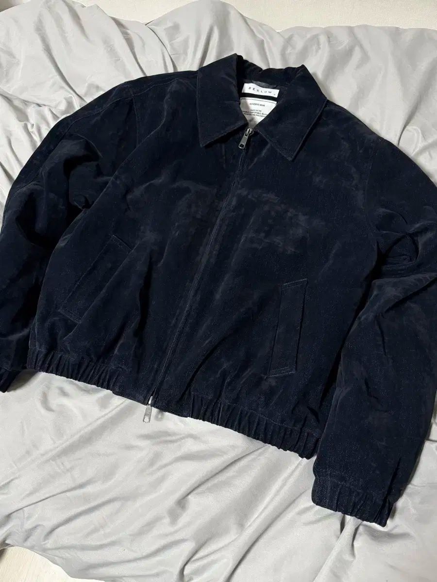 ビースロー ツアーベルベット デニム パデッド ブルゾン Mサイズ