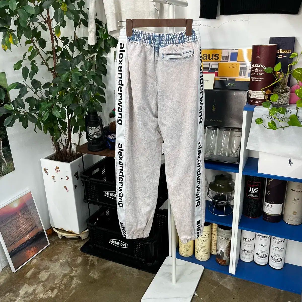 アレキサンダーワング サイドロゴ デニムパンツ XS