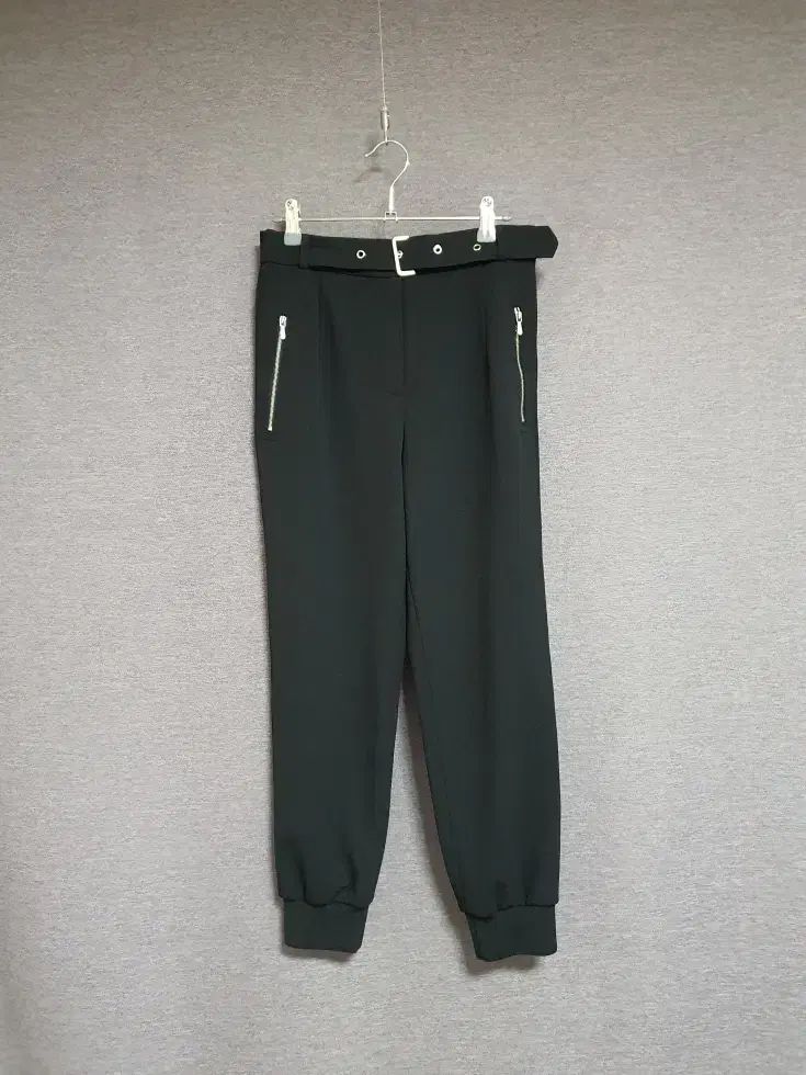 TIME black color bag banding jogger pants 55 size