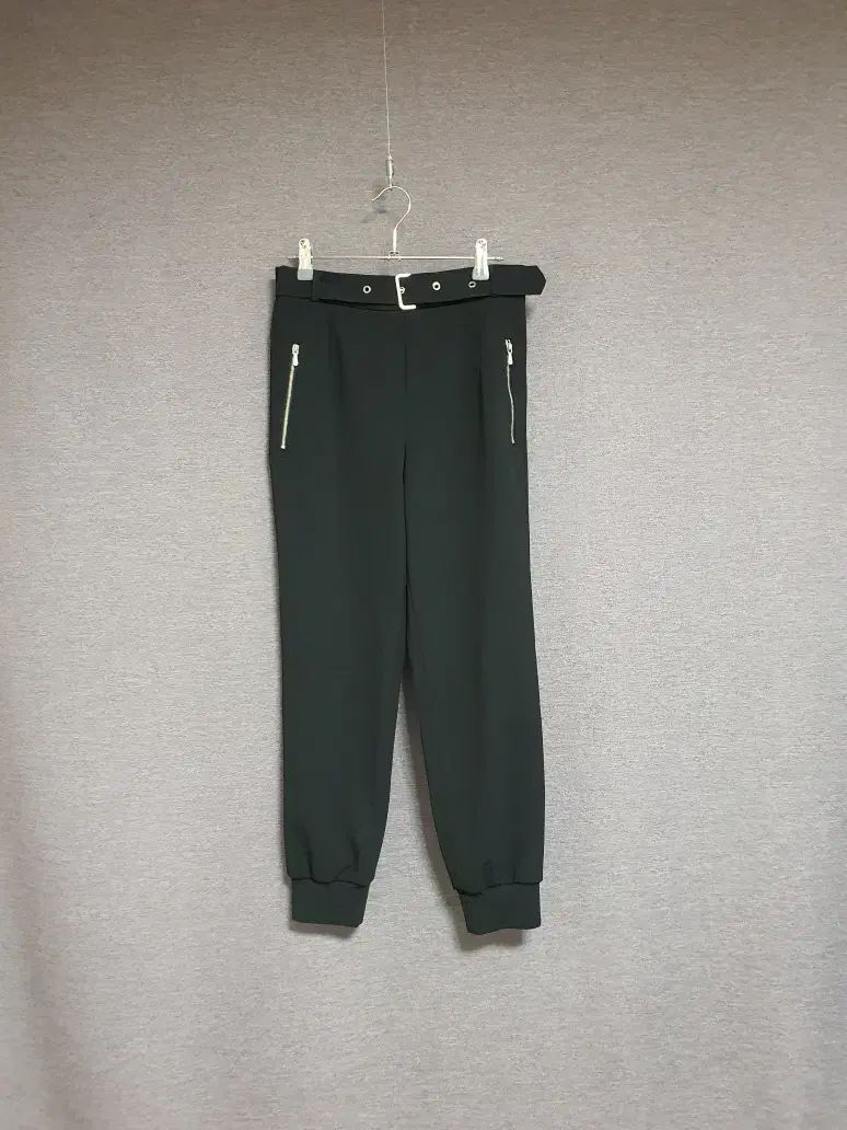 TIME black color bag banding jogger pants 55 size