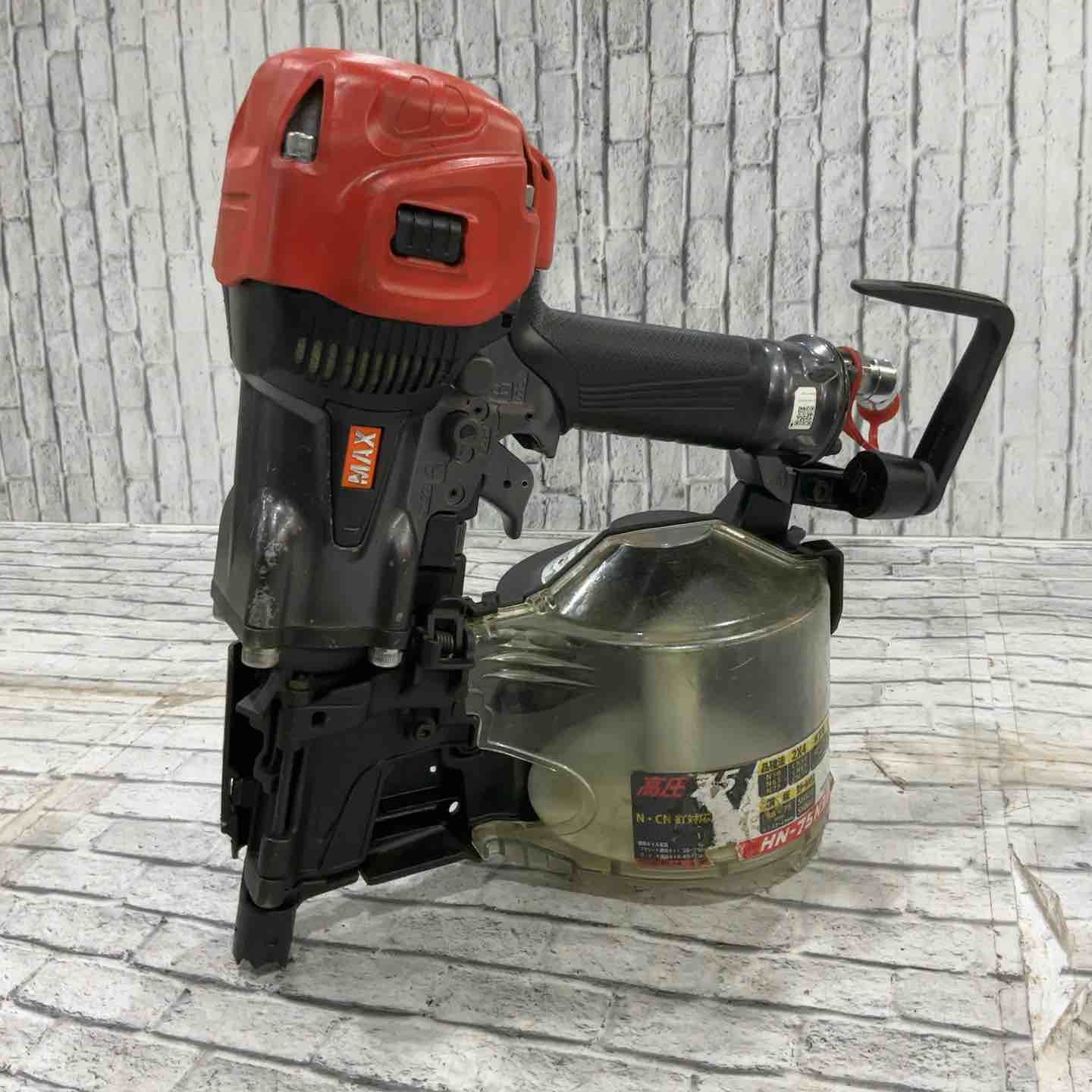 マックス MAX 高圧エア釘打ち機 HN-75N3 D -G 川口店