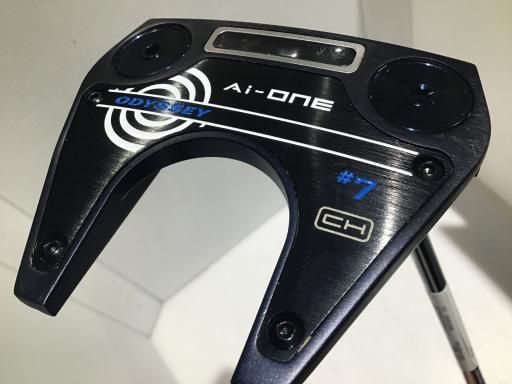 オデッセイ Ai-ONE 7 CH 34インチ パター PT STROKE LAB 90 スチール フレックスその他 メンズ 男性用 右利き 右用 Cランク ゴルフクラブ