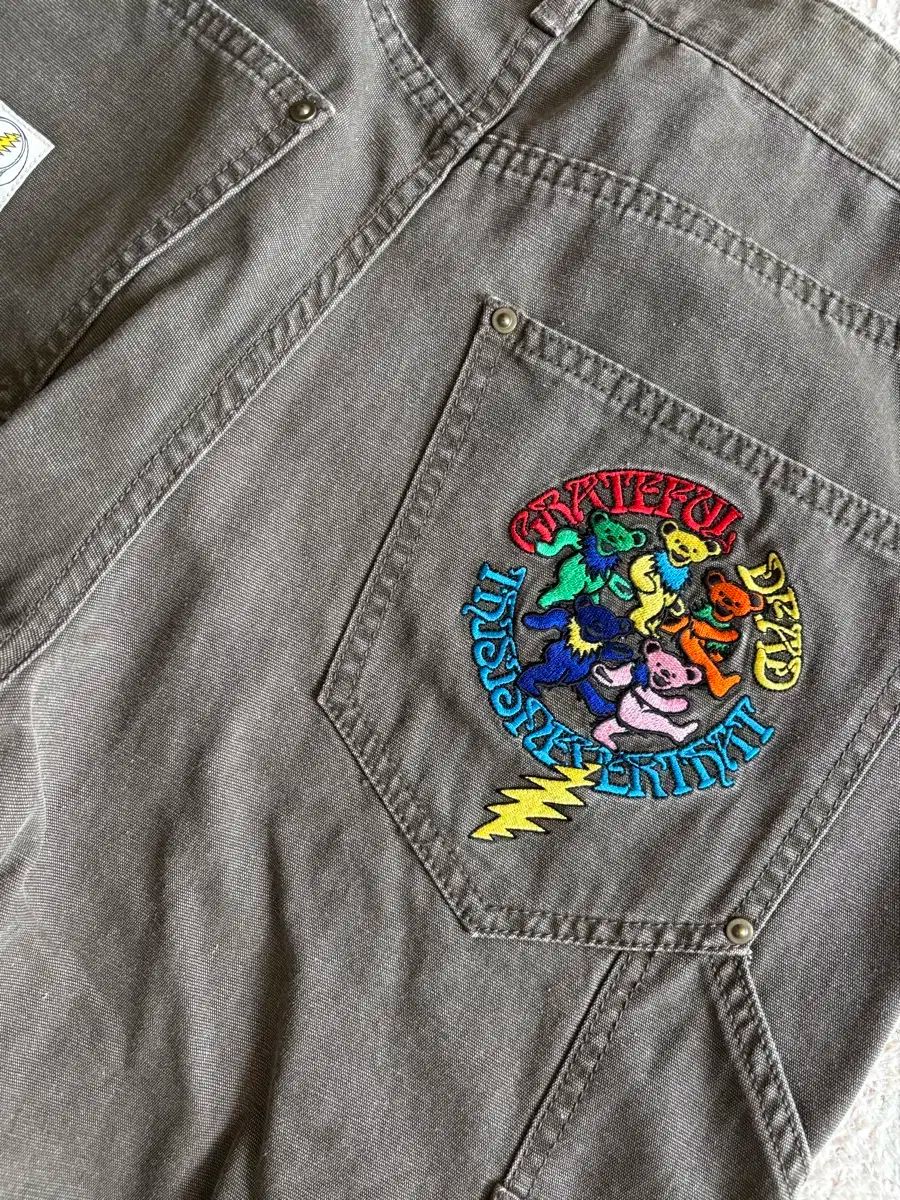 ディスイズネバーザットxグレートフル デッド ダブルニー パンツ