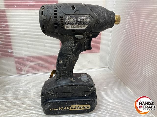 品 パナソニック インパクトドライバ14.4V バッテリー2個 充電器付き EZ754LR2ST Panasonic