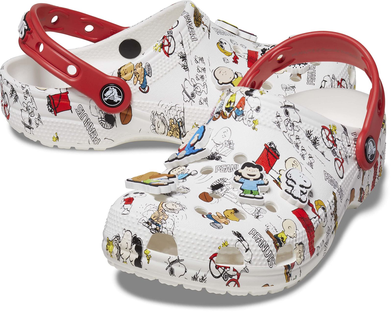 クロックス サンダル ピーナッツ クラシック クロッグ ホワイト マルチ 29cm ホワイト マルチ Free Size