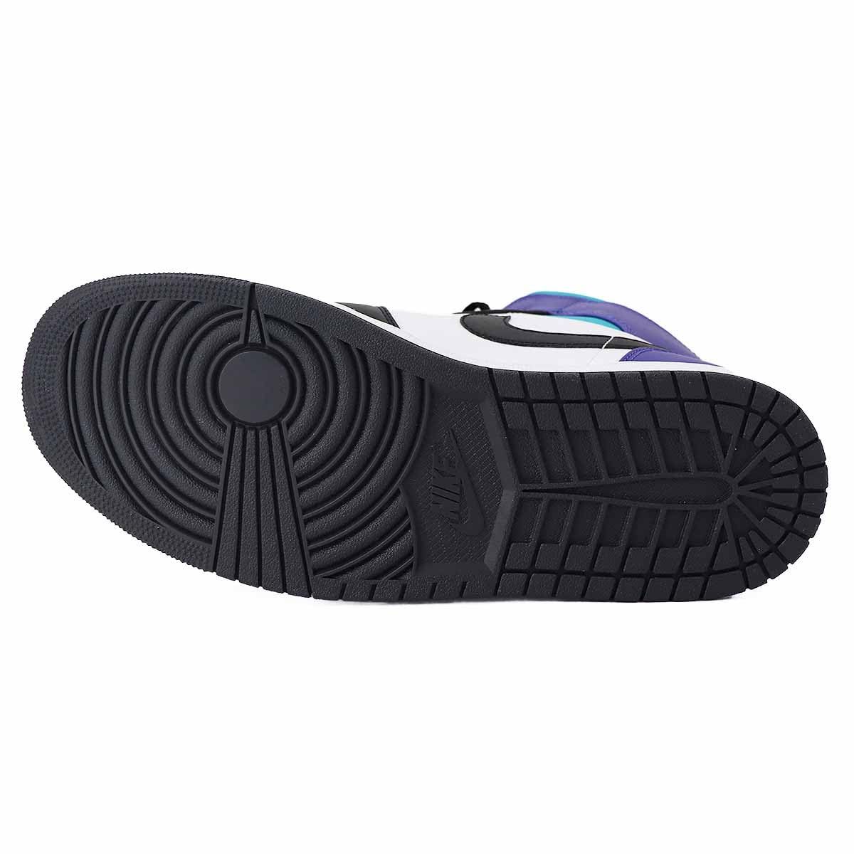  NIKE ナイキ エアジョーダン1ミッド ホワイト ブラック パープルDQ 8426 154日本 29 0 cm パープル その他 靴