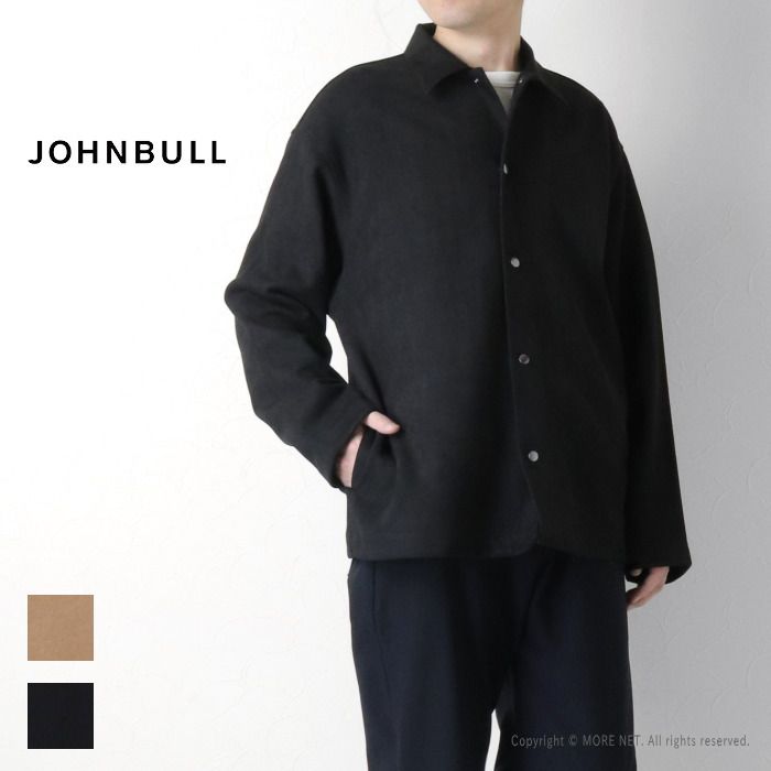ジョンブル Johnbull エコスウェードシャツ JM254S01 メンズ レディース ジャケット スエード コーチ