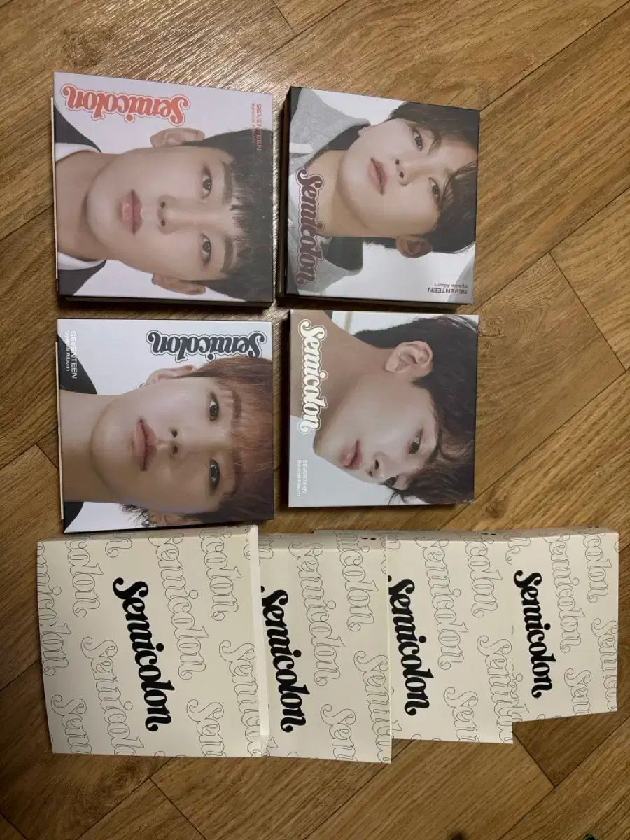 SEVENTEEN セミコロン アルバム