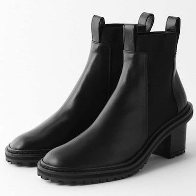 PIPPICHIC ピッピシック OBLIQUE SIDEGOA BOOTS レザー サイドゴアブーツ チェルシーブーツ
