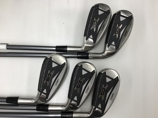 つるや AXEL DI-X 5S アイアンセット IR DI-X Speeder RED STANDARD IR フレックスS メンズ 男性用 右利き 右用 Cランク ゴルフクラブ