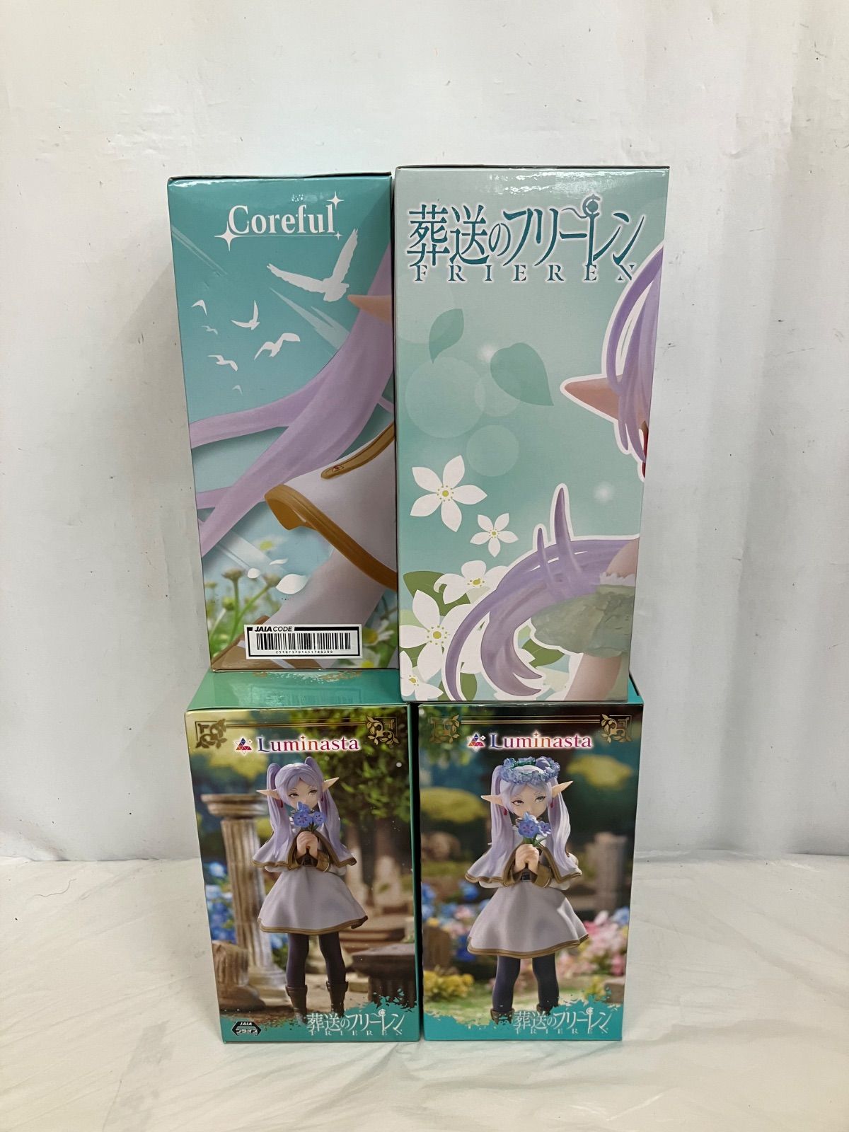 未開封 葬送のフリーレン FRIEREX フリーレン フィギュア 4種 LFJ580